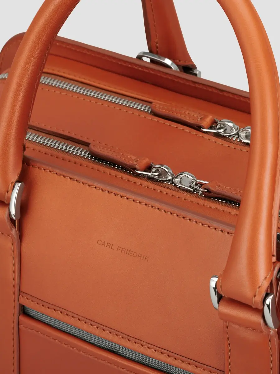 Carl Friedrik Men Heritage Palissy Double Leather Briefcase | Thumbnail 5 Carl Friedrik Men Heritage Palissy Double Leather Briefcase | Thumbnail 5