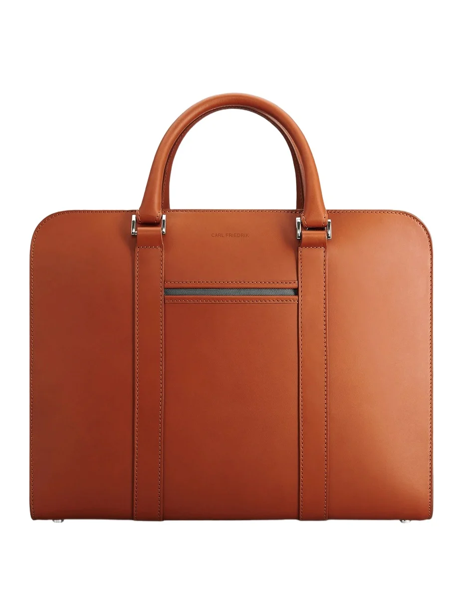 Men Heritage Palissy Double Leather Briefcase