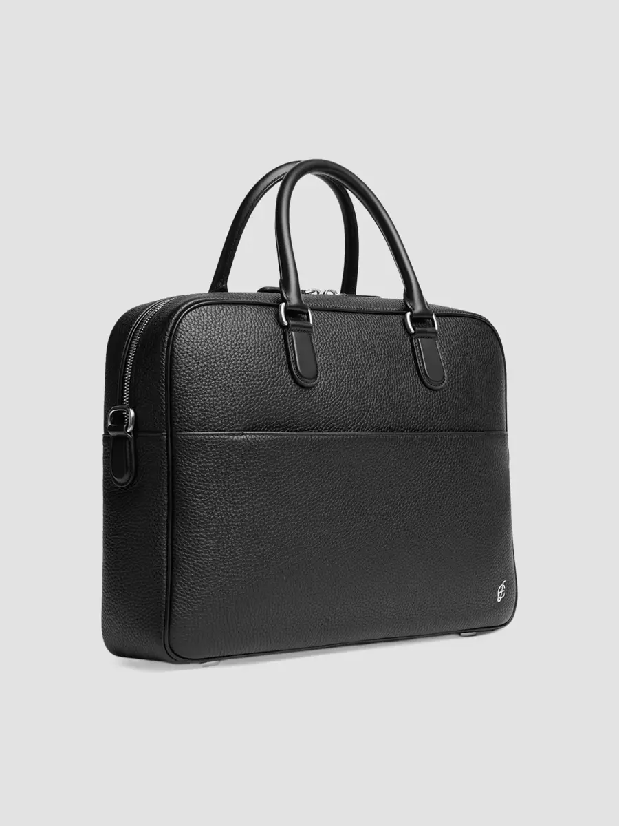 Carl Friedrik Men Sonder Dunloe Leather Briefcase | Thumbnail 2