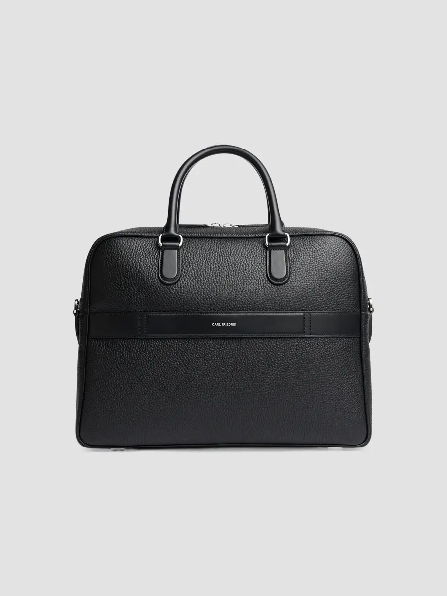 Carl Friedrik Men Sonder Dunloe Leather Briefcase | Thumbnail 3