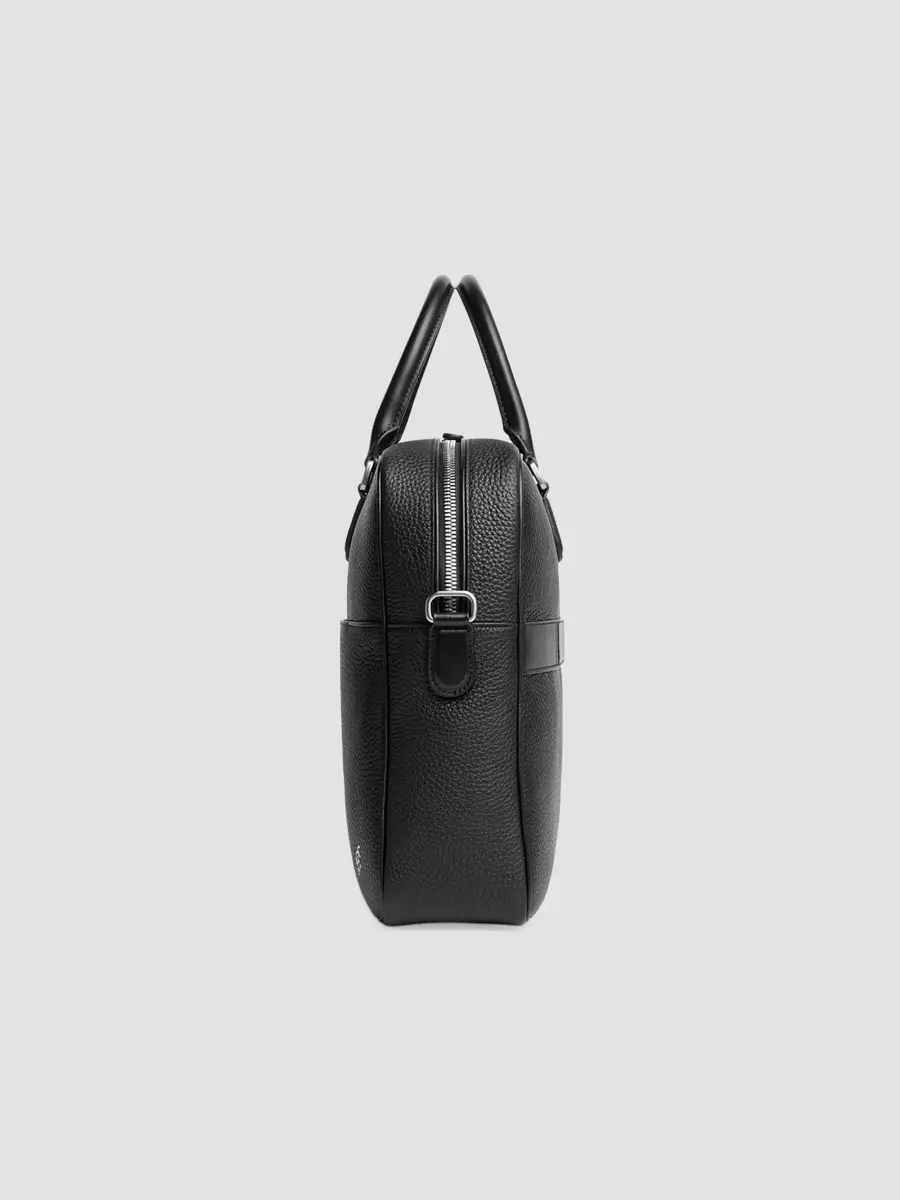 Carl Friedrik Men Sonder Dunloe Leather Briefcase | Thumbnail 4