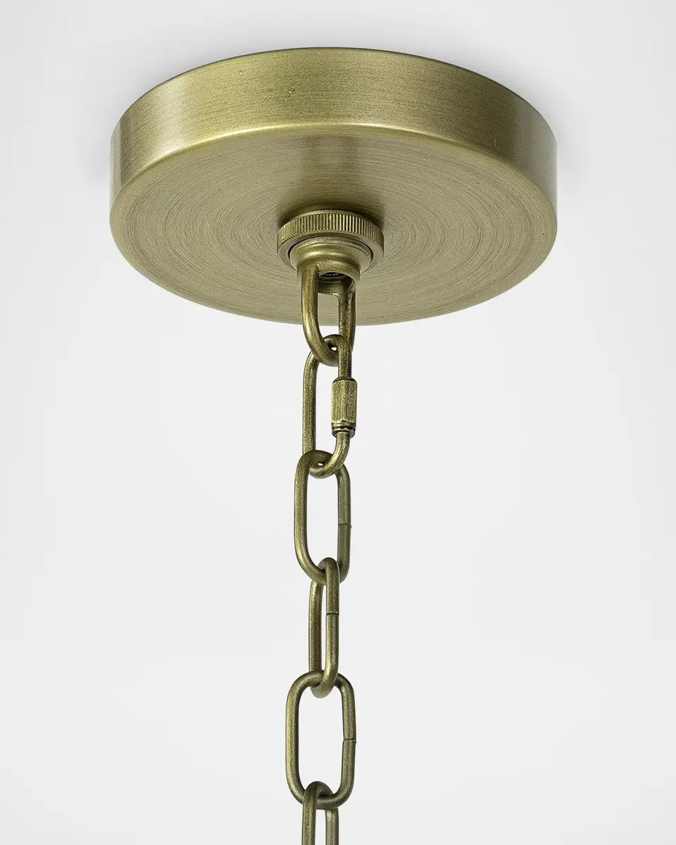 Palecek Westerly Outdoor 3-Light Chandelier, 42" Round | Thumbnail 4 Palecek Westerly Outdoor 3-Light Chandelier, 42" Round | Thumbnail 4