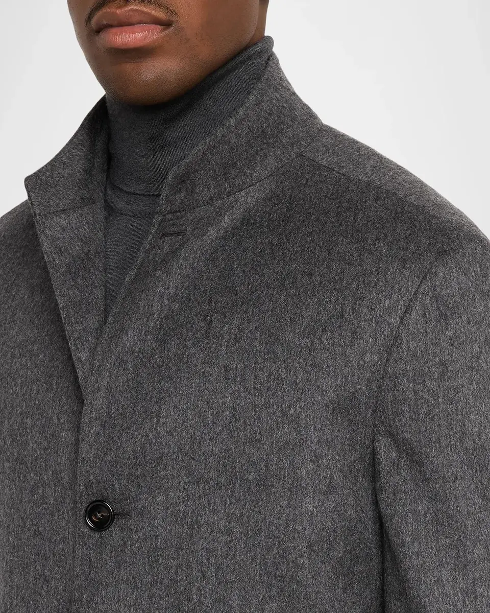 Zegna Men's Il Conte Oasi Cashmere Chore Jacket | Thumbnail 5