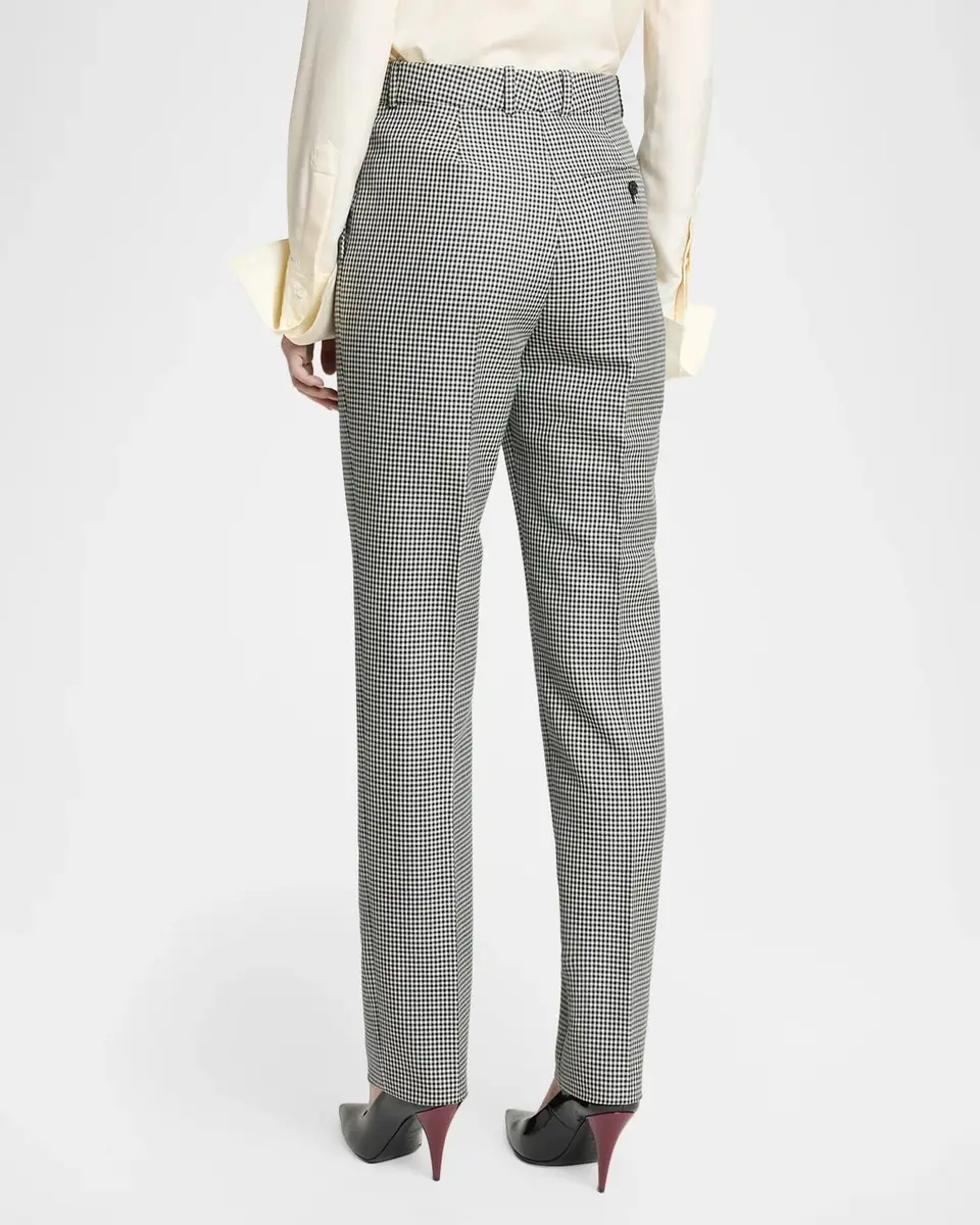 Givenchy Houndstooth Slim-Leg Cigarette Pants | Thumbnail 2 Givenchy Houndstooth Slim-Leg Cigarette Pants | Thumbnail 2
