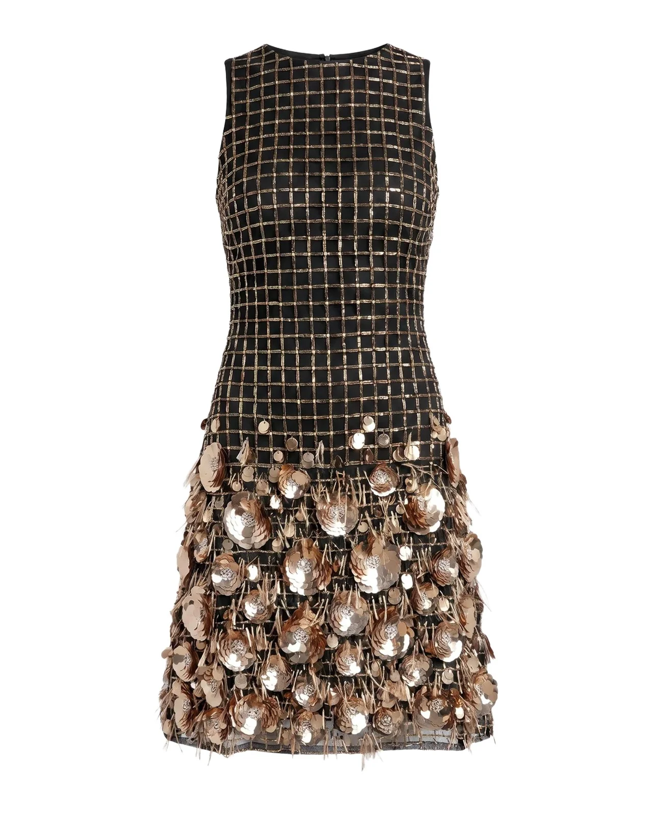 Embellished Fringed Mini Dress Embellished Fringed Mini Dress