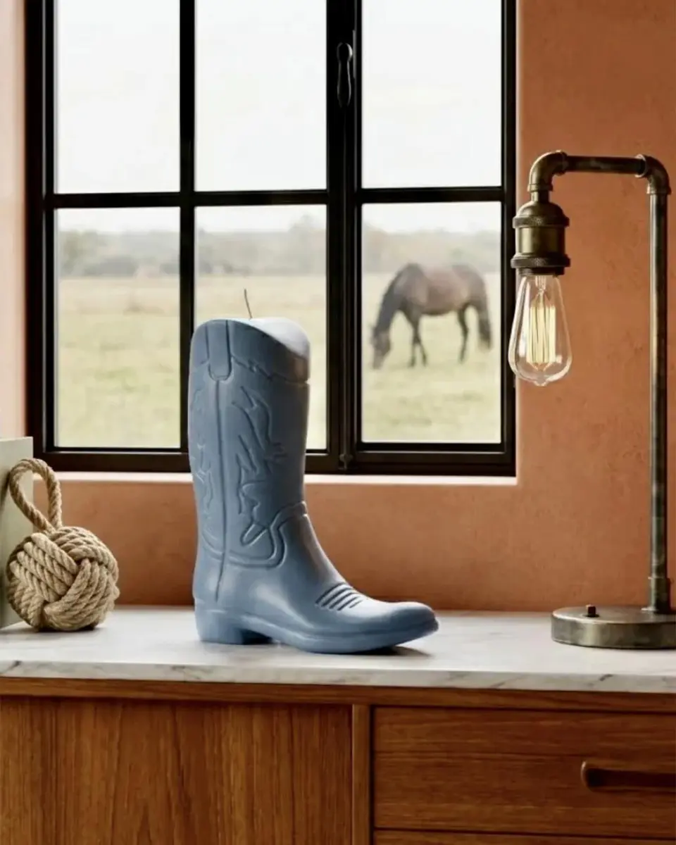Davie Ocho Candle Co. Decorative Cowboy Boot Candle | Thumbnail 4 Davie Ocho Candle Co. Decorative Cowboy Boot Candle | Thumbnail 4