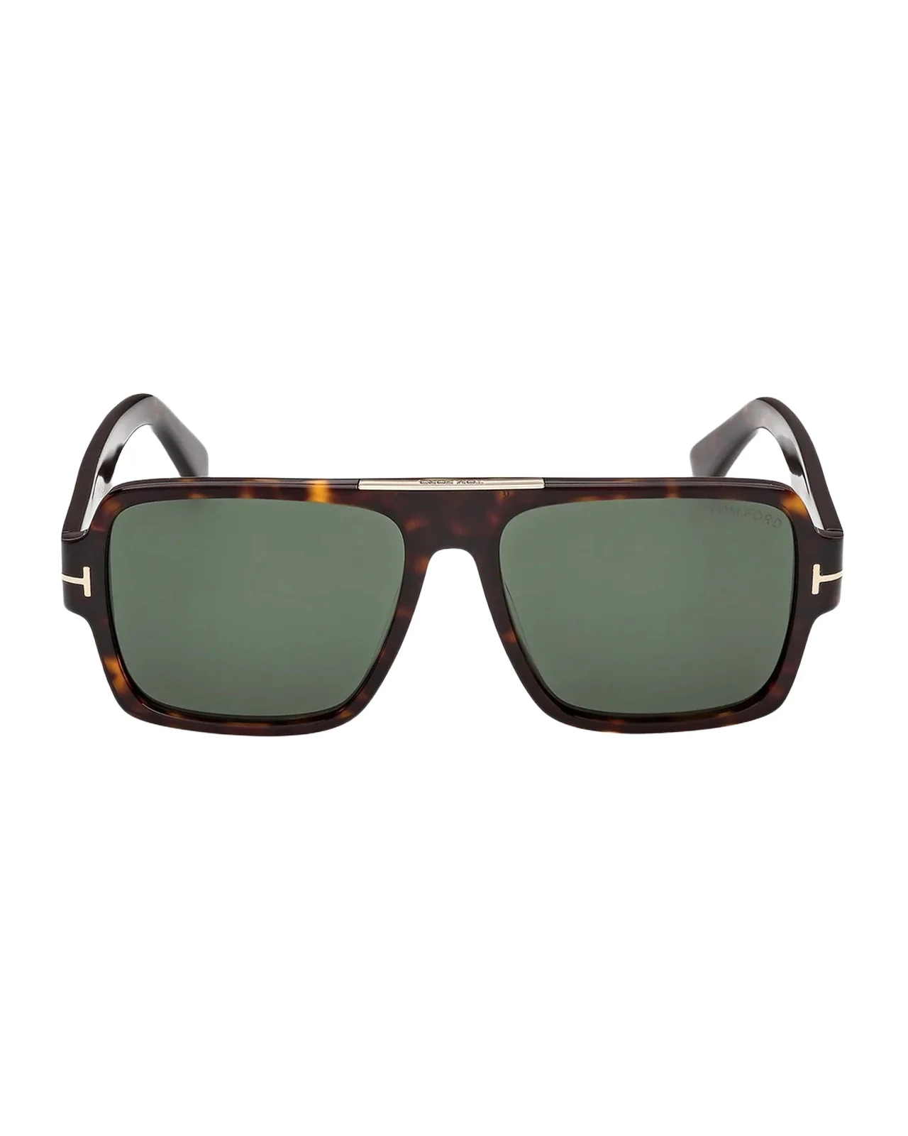Tom Ford Men's Sean-02 Acetate Flat-Top Sunglasses
