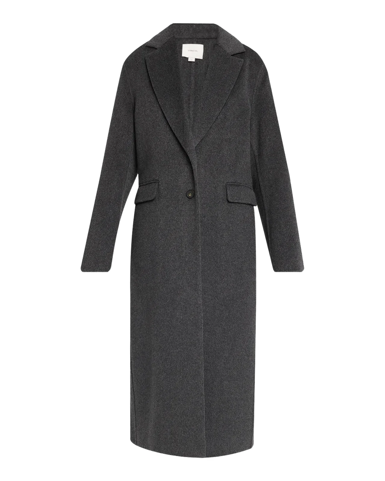Vince Wool-Cashmere Longline Coat