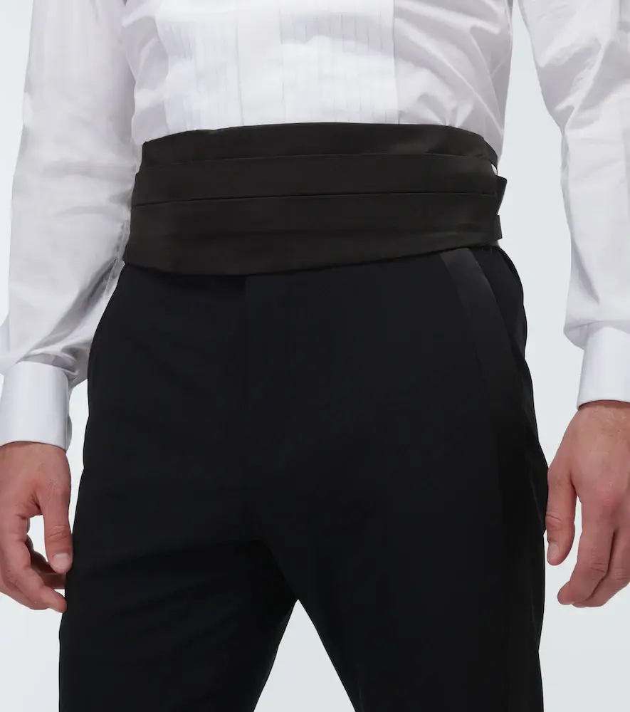Giorgio Armani Silk cummerbund | Thumbnail 3