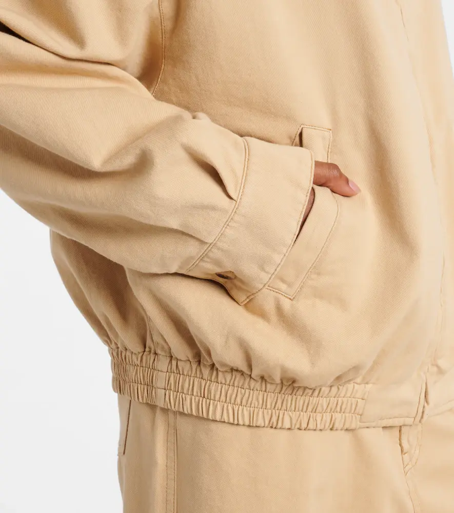 Miu Miu Logo denim blouson | Thumbnail 6