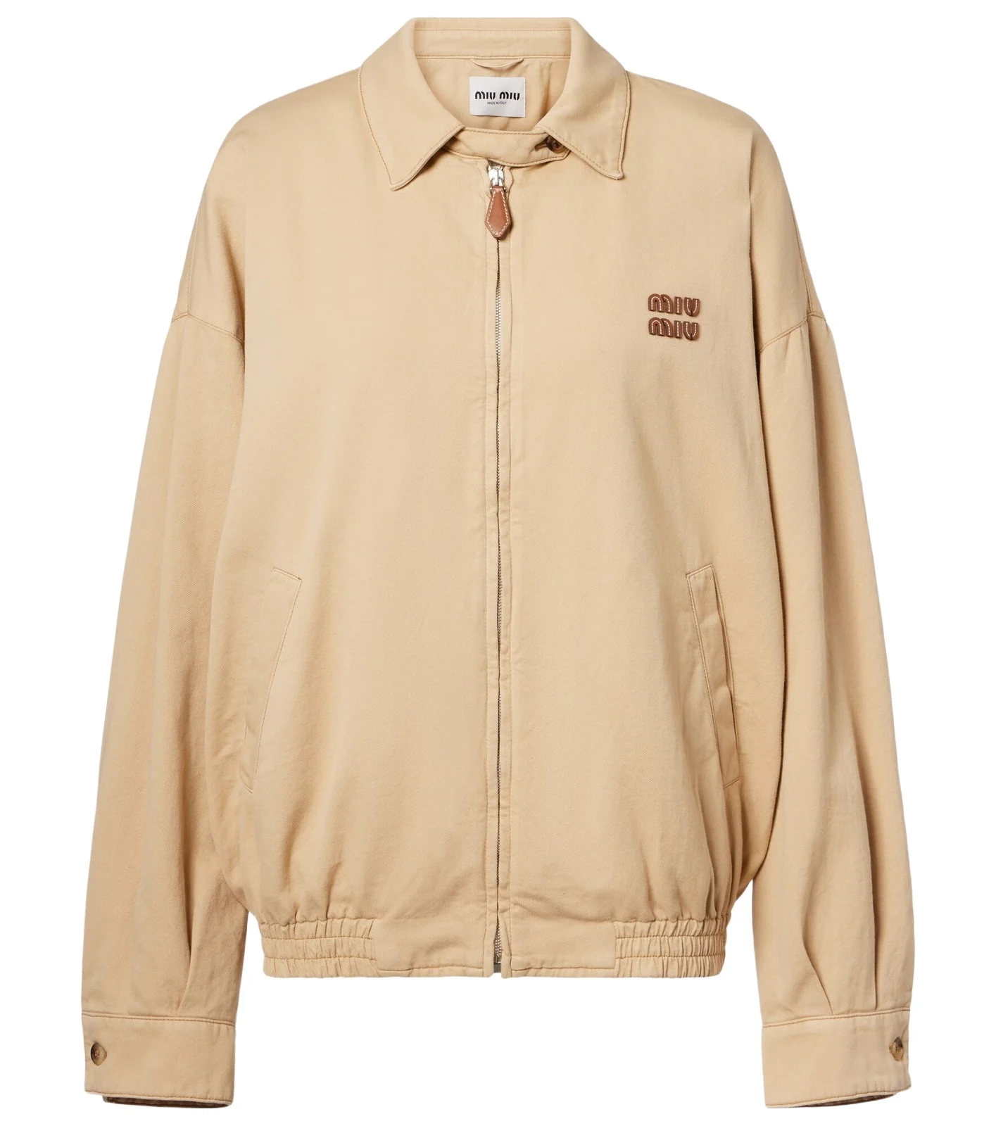 Logo denim blouson Logo denim blouson