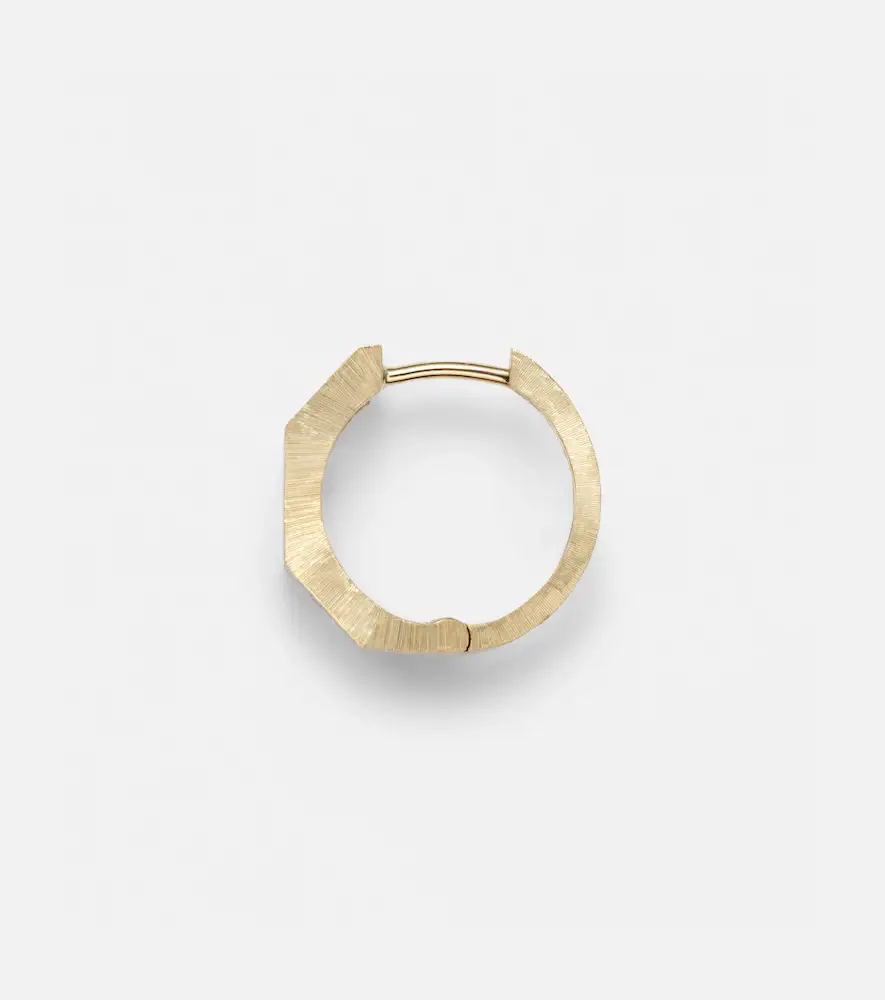 Marie Lichtenberg Ecrou Coco 18kt gold single hoop earring | Thumbnail 2 Marie Lichtenberg Ecrou Coco 18kt gold single hoop earring | Thumbnail 2