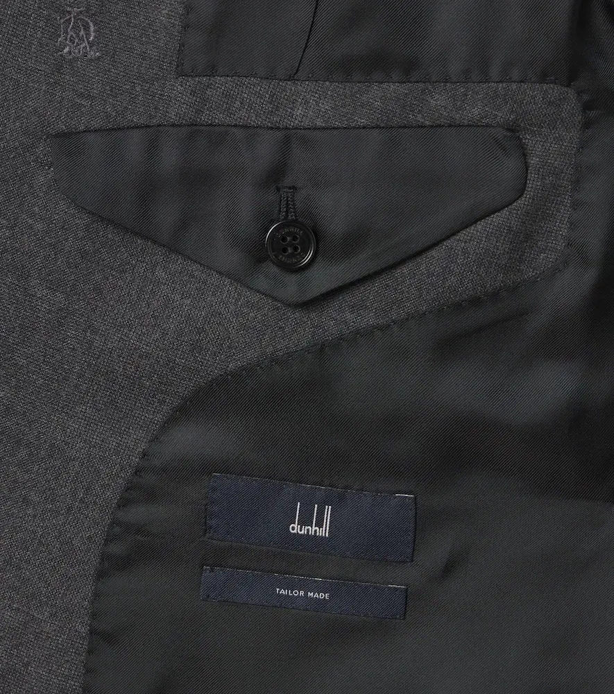 dunhill Double-breasted wool and cashmere blazer | Thumbnail 2