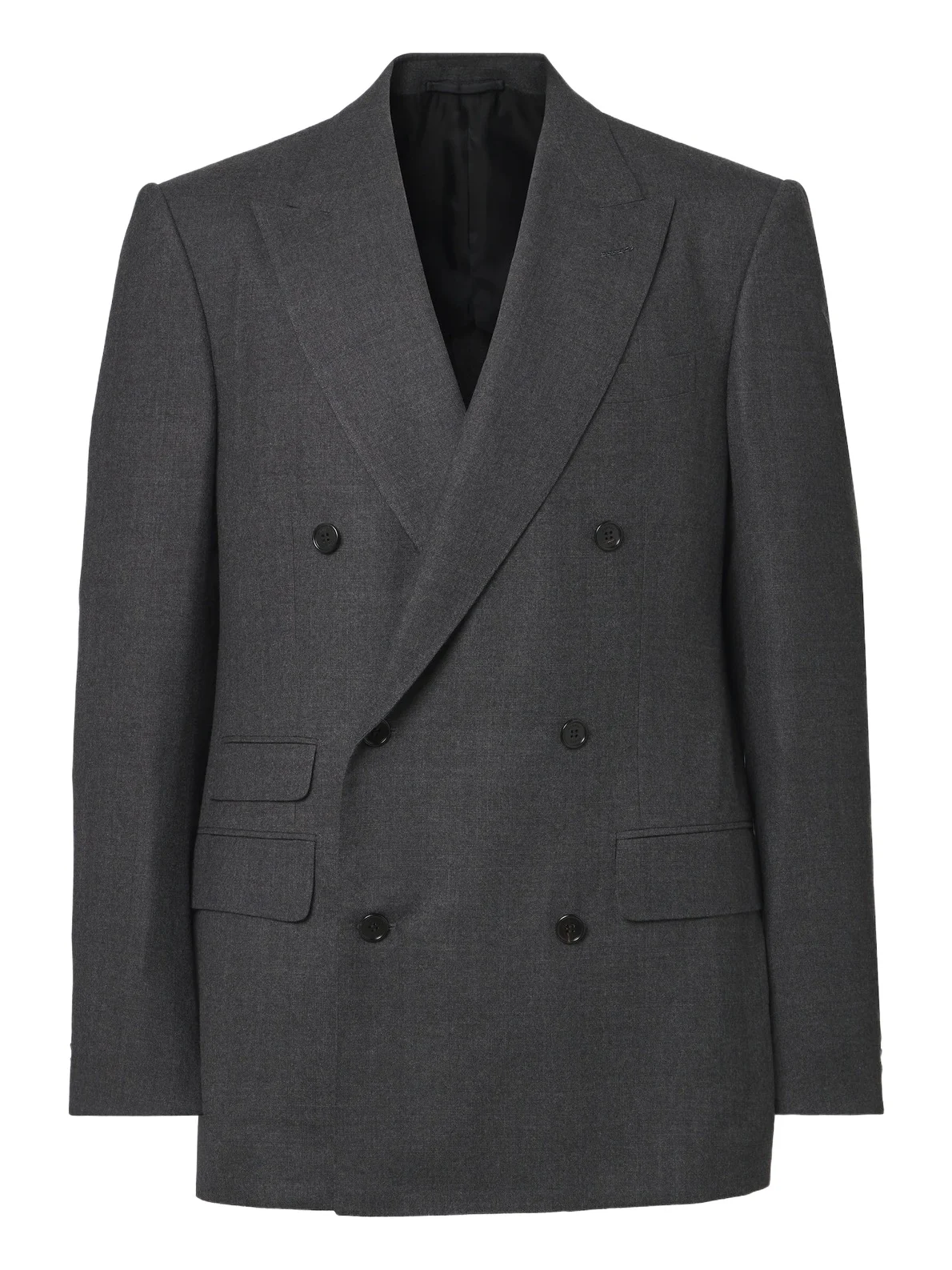 dunhill Double-breasted wool and cashmere blazer