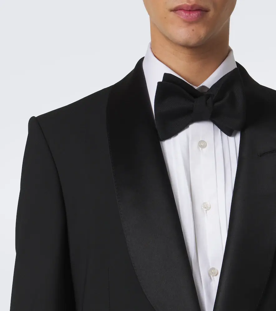 dunhill Wool and silk bow tie | Thumbnail 5 dunhill Wool and silk bow tie | Thumbnail 5