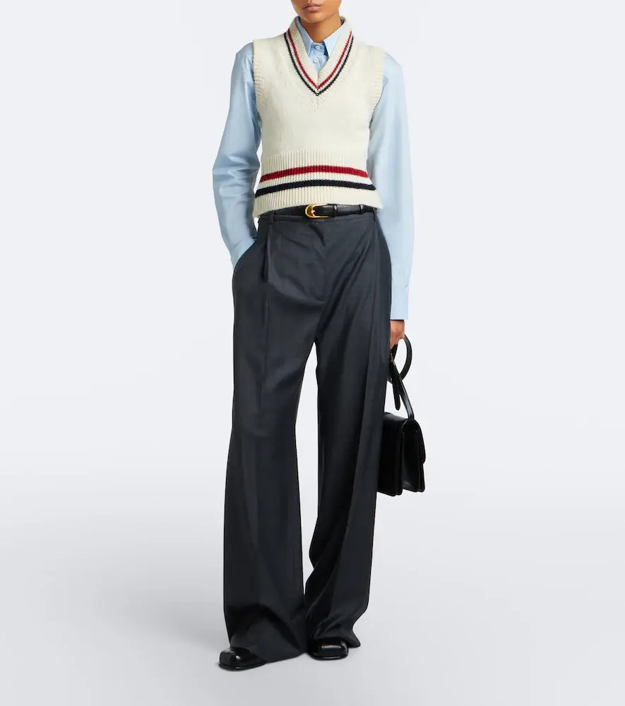 Thom Browne Hector wool and mohair sweater vest | Thumbnail 5 Thom Browne Hector wool and mohair sweater vest | Thumbnail 5