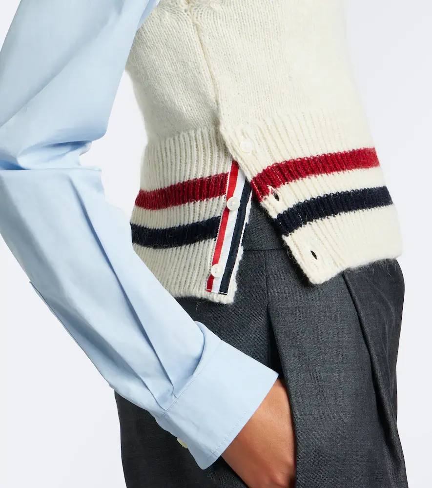 Thom Browne Hector wool and mohair sweater vest | Thumbnail 6 Thom Browne Hector wool and mohair sweater vest | Thumbnail 6