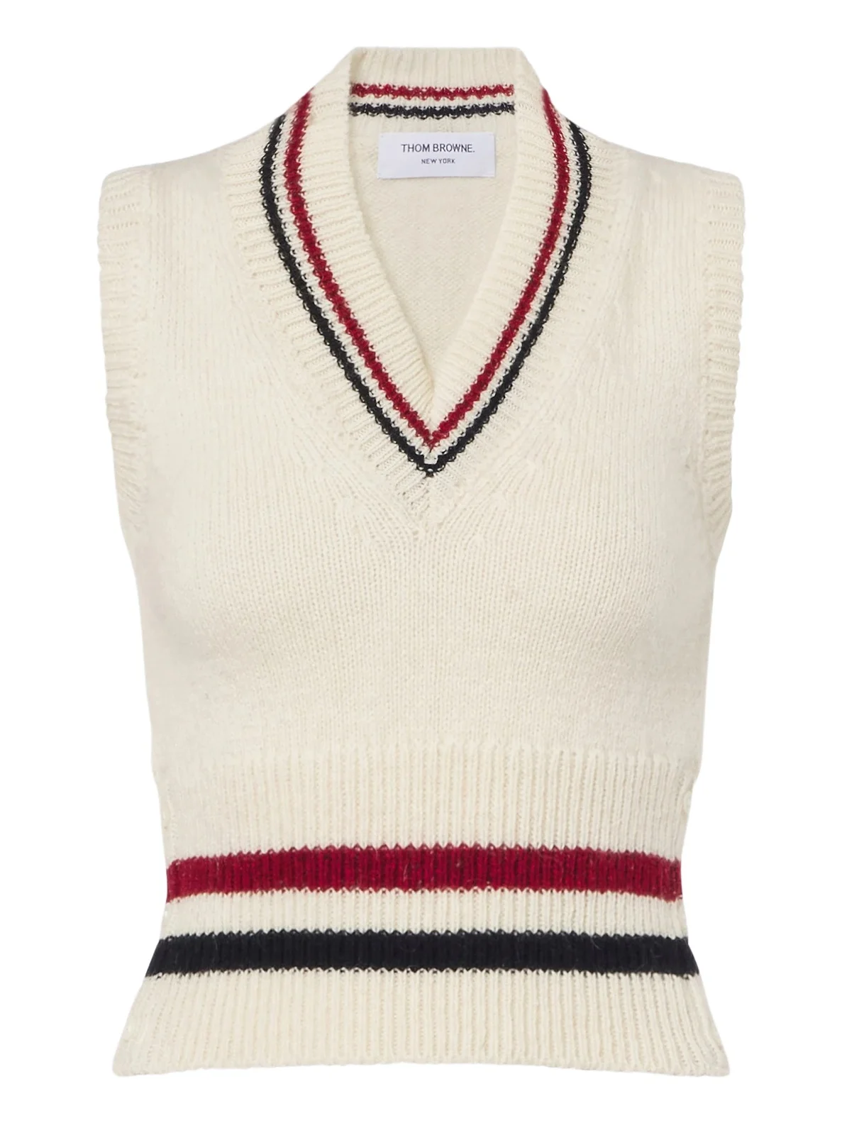 Thom Browne Hector wool and mohair sweater vest