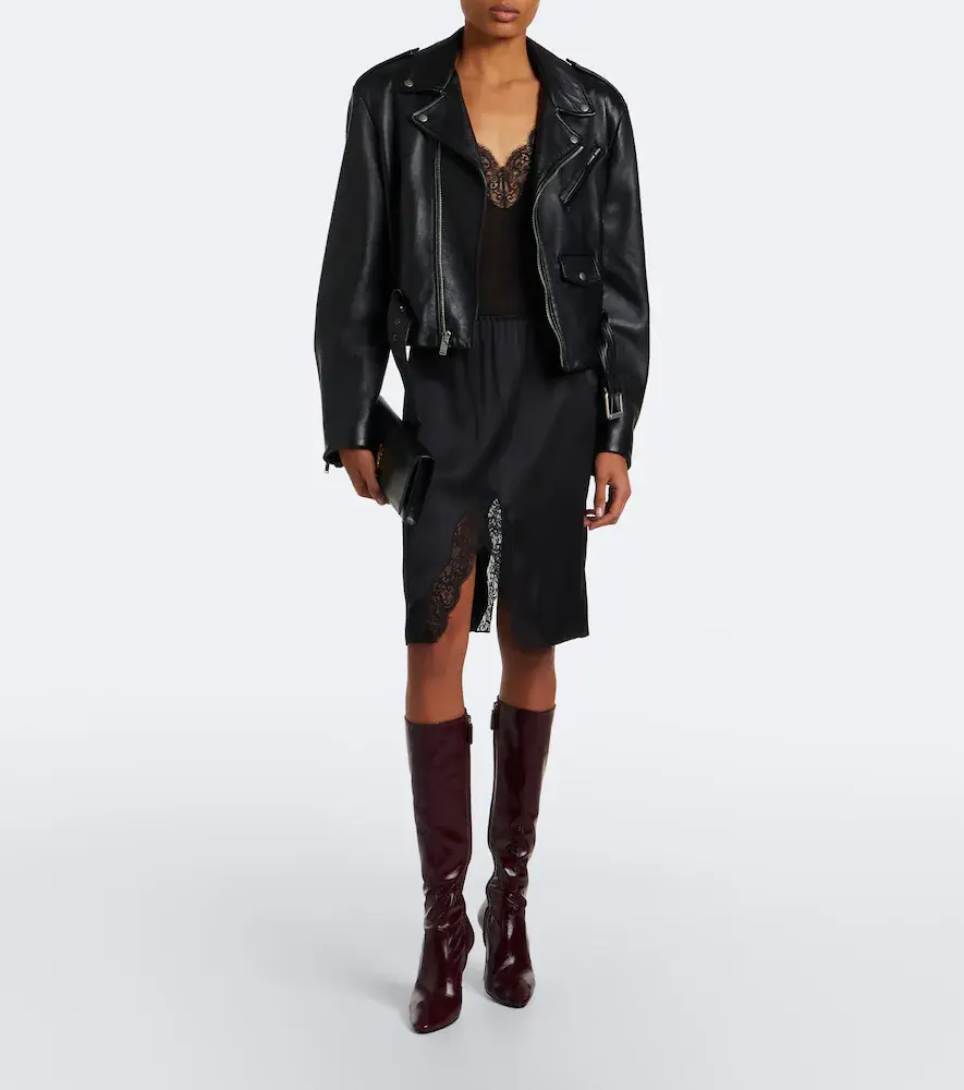 Saint Laurent Capucine leather knee-high boots | Thumbnail 5