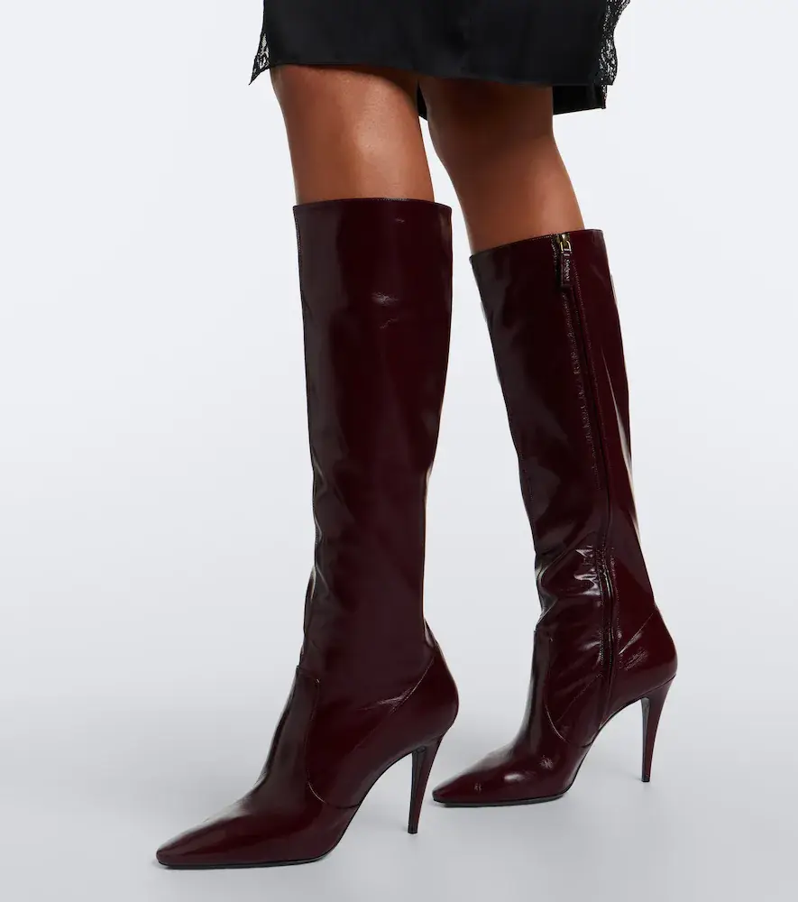 Saint Laurent Capucine leather knee-high boots | Thumbnail 6