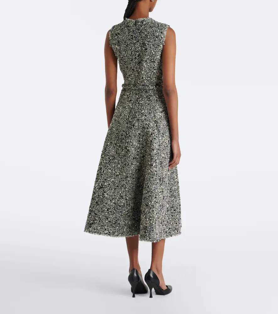Emilia Wickstead Rosalino wool-blend bouclé midi dress | Thumbnail 2 Emilia Wickstead Rosalino wool-blend bouclé midi dress | Thumbnail 2