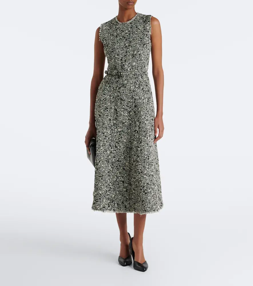 Emilia Wickstead Rosalino wool-blend bouclé midi dress | Thumbnail 3 Emilia Wickstead Rosalino wool-blend bouclé midi dress | Thumbnail 3