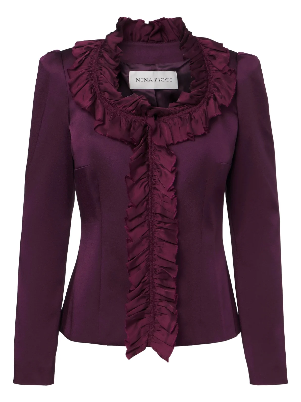 Nina Ricci Ruffled cady jacket