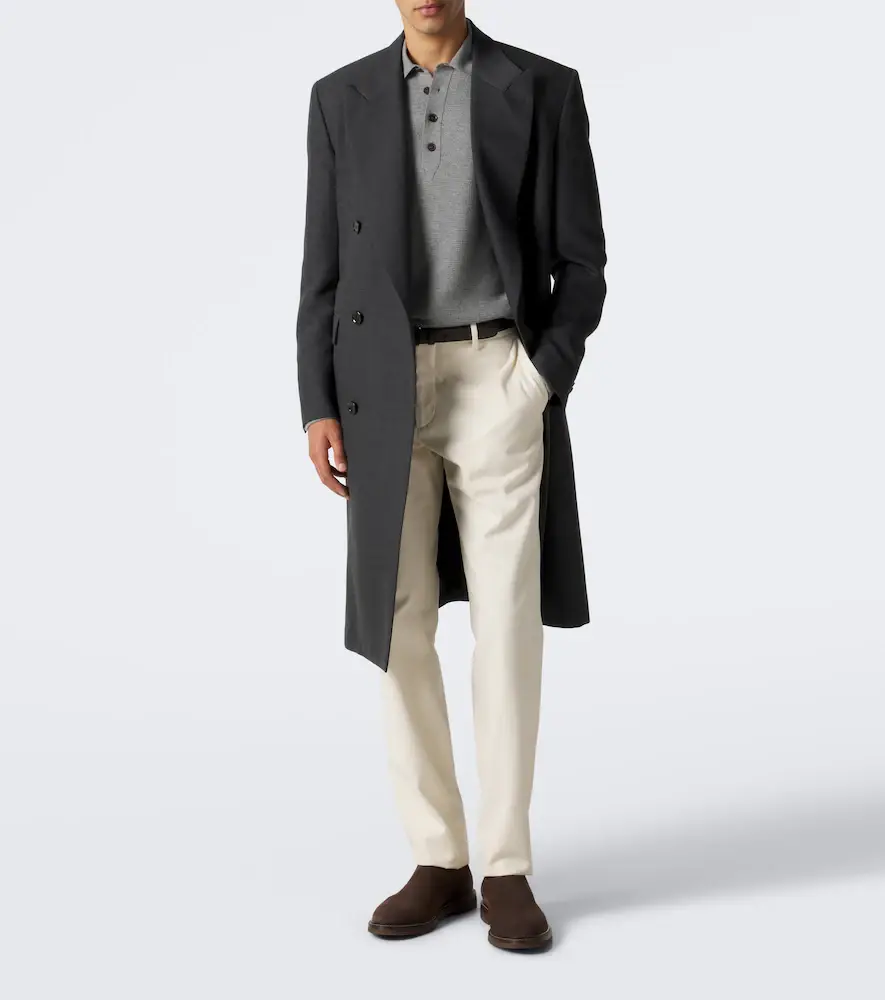 Zegna Cashmere polo sweater | Thumbnail 3 Zegna Cashmere polo sweater | Thumbnail 3