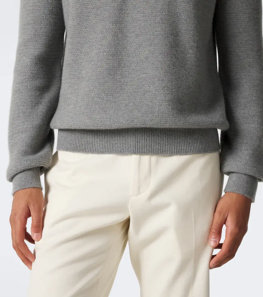Zegna Cashmere polo sweater | Thumbnail 5 Zegna Cashmere polo sweater | Thumbnail 5