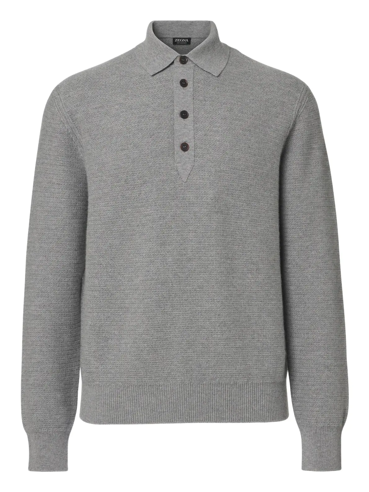 Zegna Cashmere polo sweater