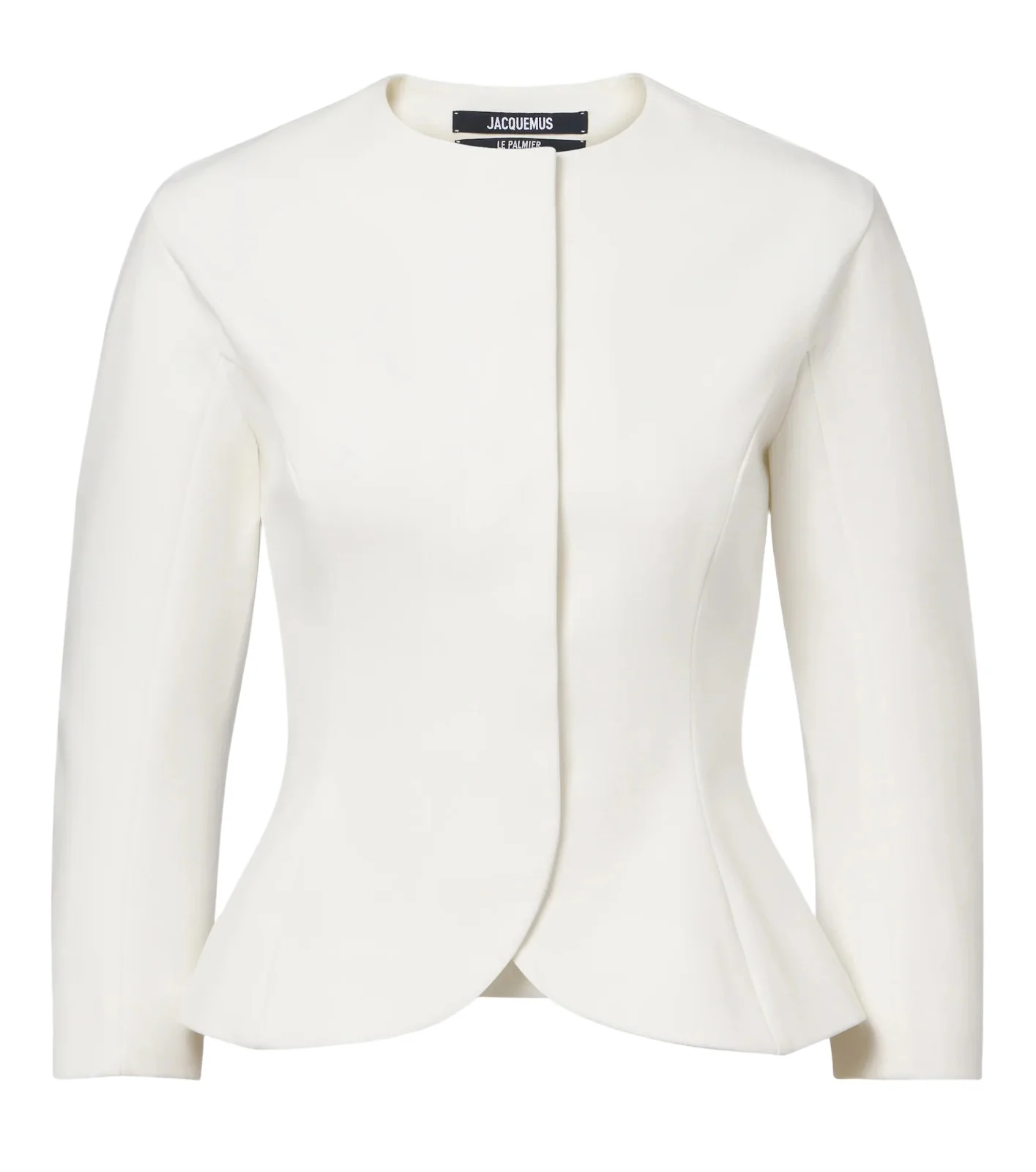 Palmier peplum jacket
