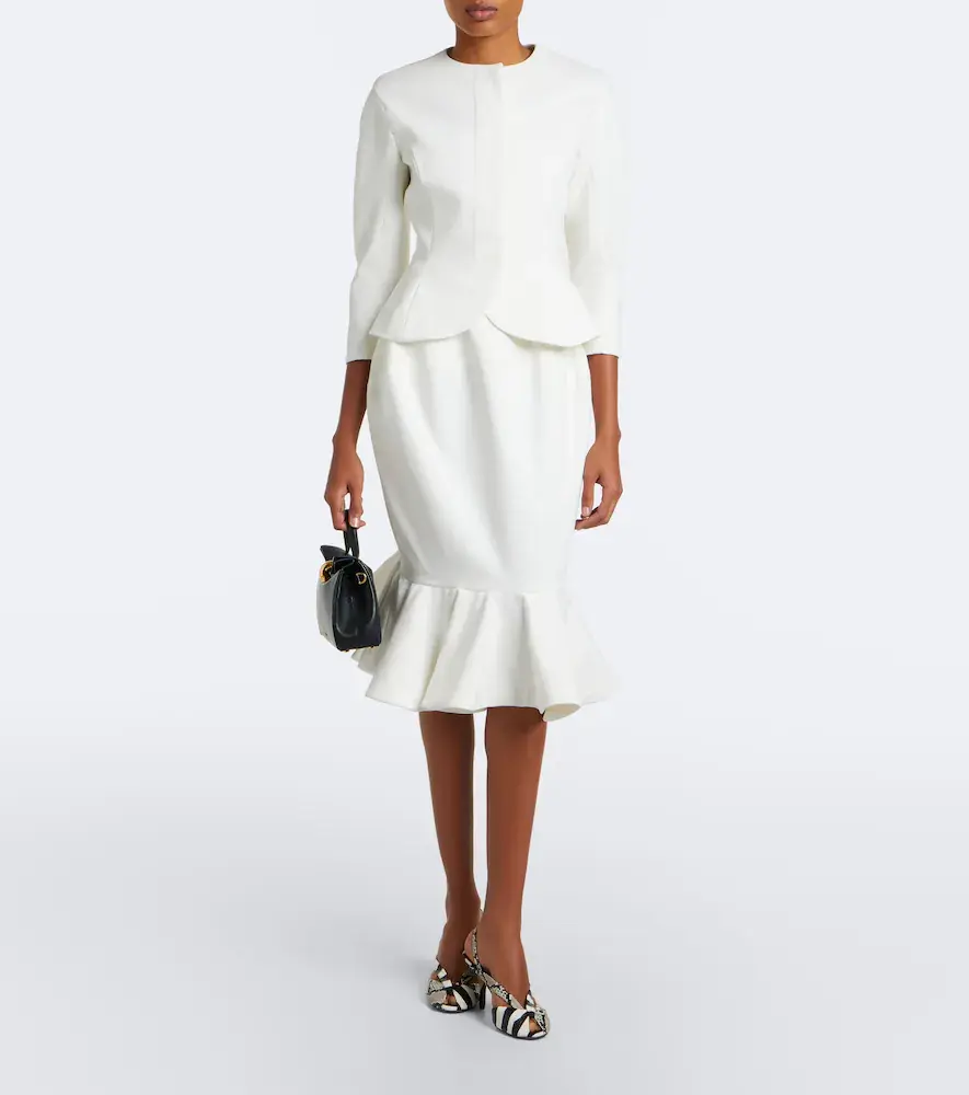 Jacquemus Palmier ruffled midi skirt | Thumbnail 5 Jacquemus Palmier ruffled midi skirt | Thumbnail 5