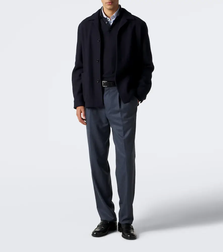 Zegna Trofeo wool polo sweater | Thumbnail 2 Zegna Trofeo wool polo sweater | Thumbnail 2