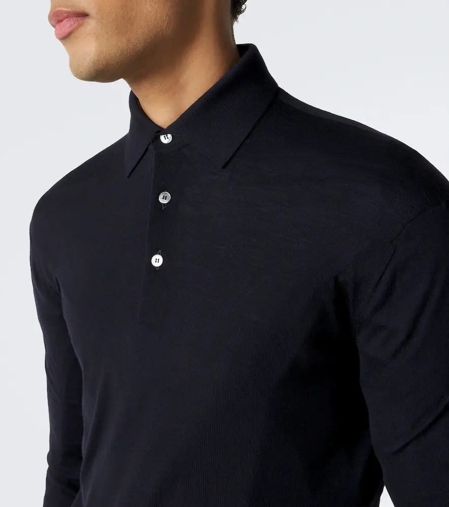 Zegna Trofeo wool polo sweater | Thumbnail 5 Zegna Trofeo wool polo sweater | Thumbnail 5