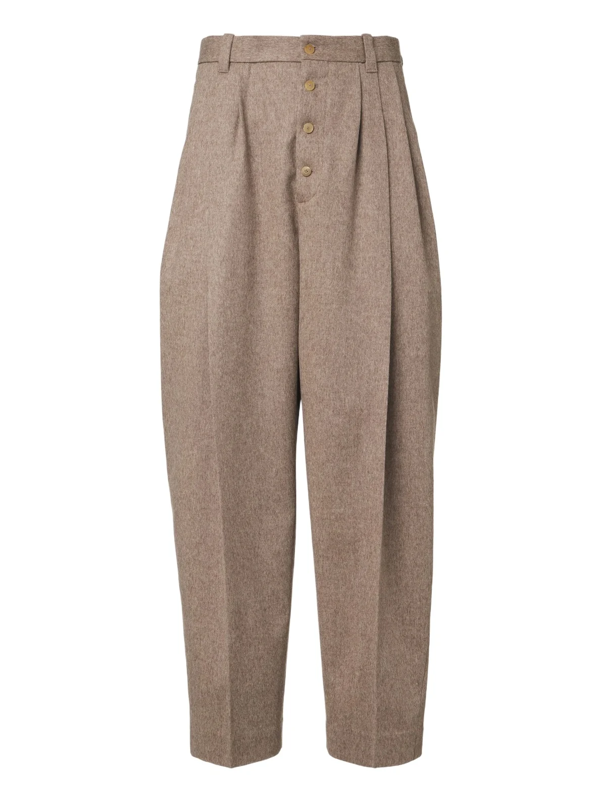Jacquemus Fernando virgin wool barrel-leg pants