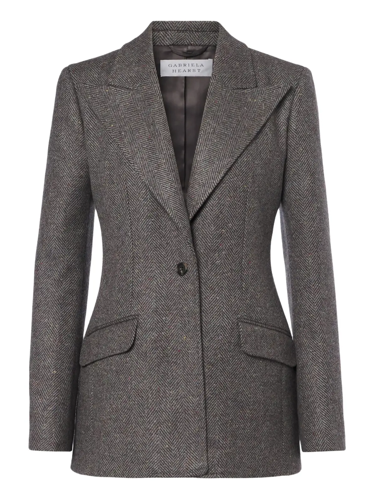 Leiva herringbone cashmere and wool blazer Leiva herringbone cashmere and wool blazer