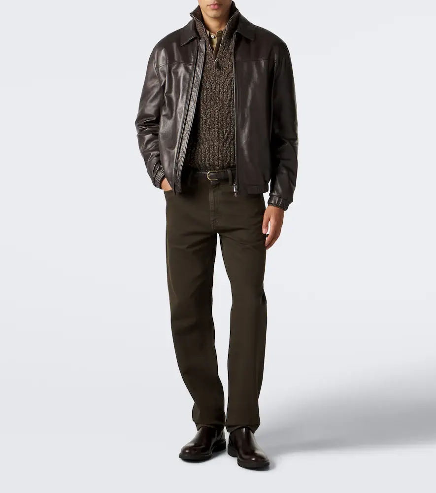 Zegna Wool and cashmere half-zip sweater | Thumbnail 5 Zegna Wool and cashmere half-zip sweater | Thumbnail 5