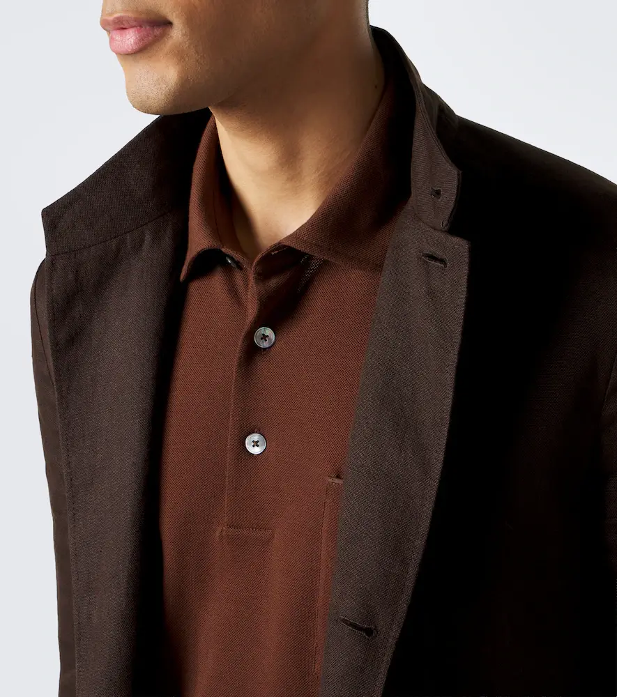 Zegna Cotton piqué polo shirt | Thumbnail 3 Zegna Cotton piqué polo shirt | Thumbnail 3