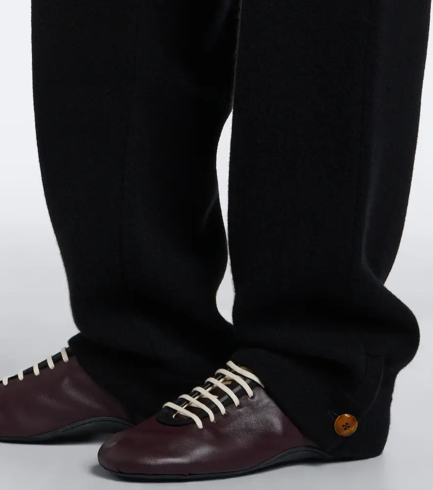 God’s True Cashmere Milano cashmere straight pants with tiger's eye | Thumbnail 6 God’s True Cashmere Milano cashmere straight pants with tiger's eye | Thumbnail 6