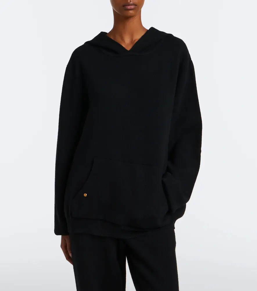 God’s True Cashmere Milano cashmere hoodie with tiger's eye | Thumbnail 5 God’s True Cashmere Milano cashmere hoodie with tiger's eye | Thumbnail 5