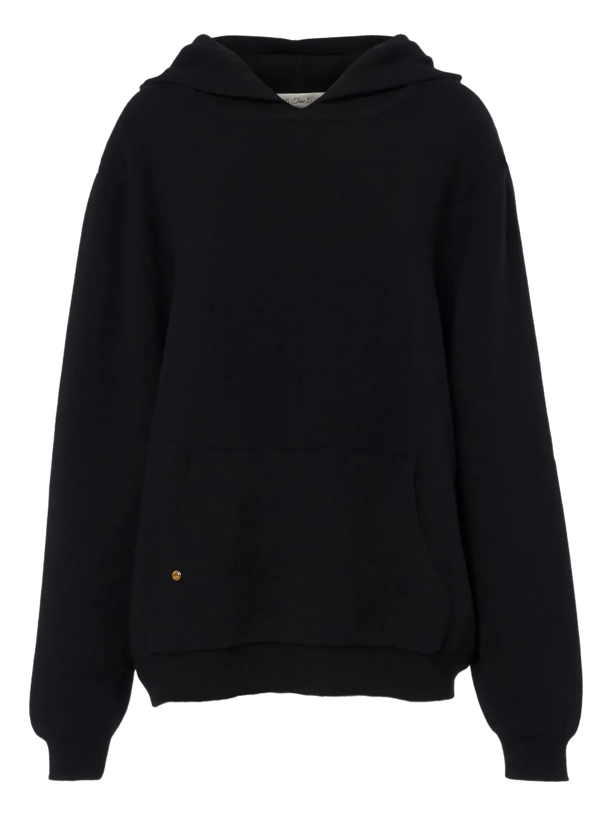 God’s True Cashmere Milano cashmere hoodie with tiger's eye