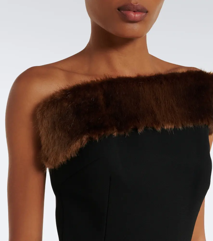 The New Arrivals Ilkyaz Ozel Fuji bustier gown | Thumbnail 3