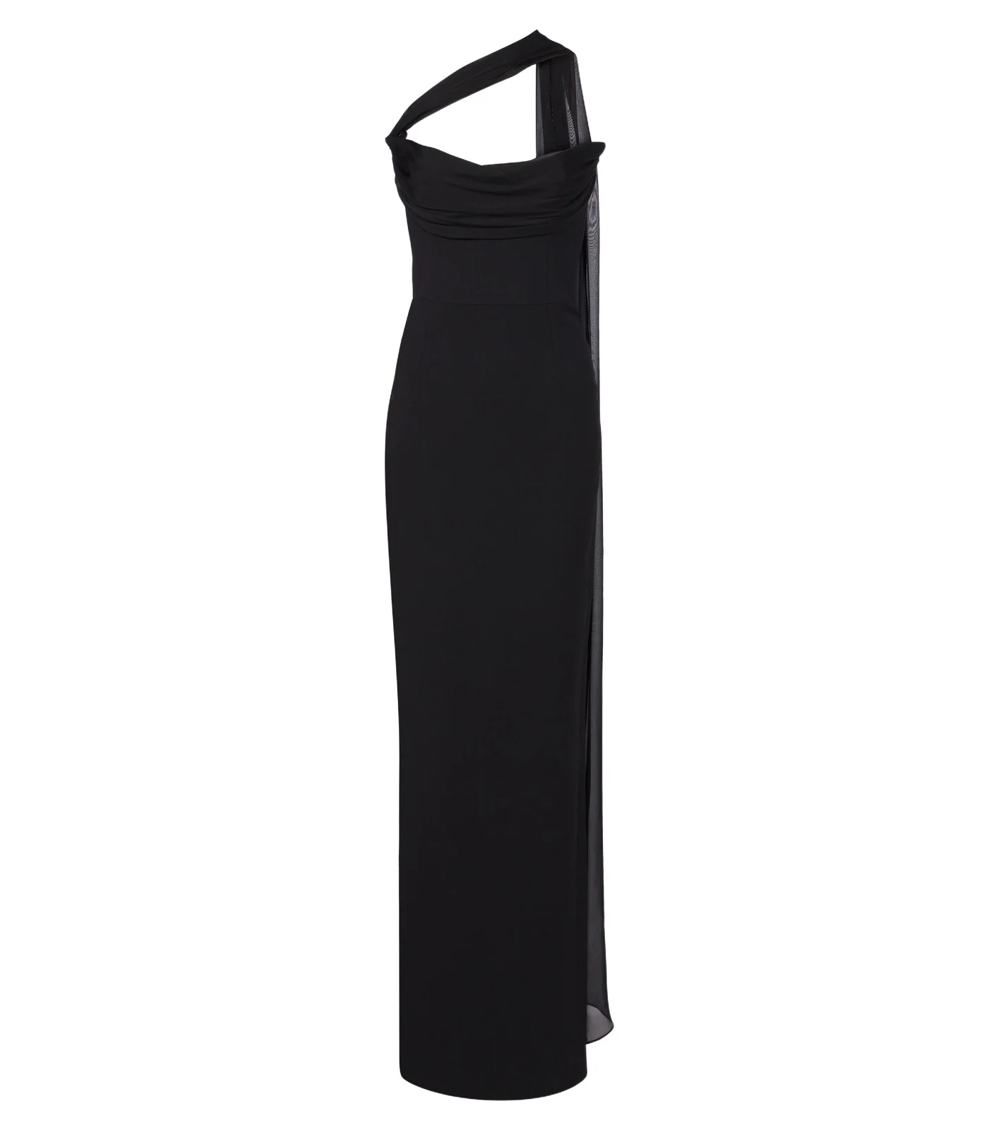 Juliette scarf-detail bustier gown Juliette scarf-detail bustier gown