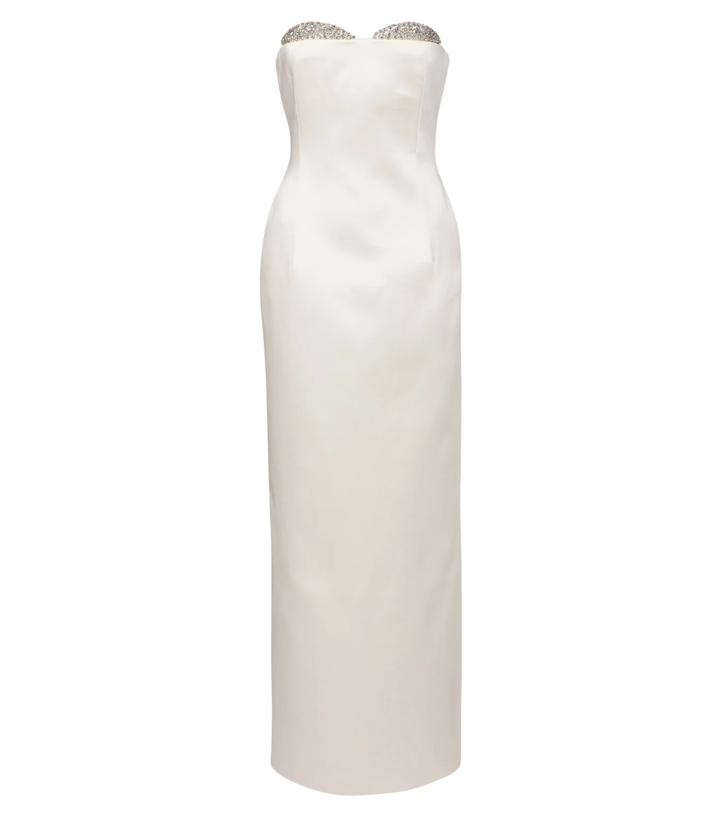 The New Arrivals Ilkyaz Ozel Noelie embellished satin bustier gown