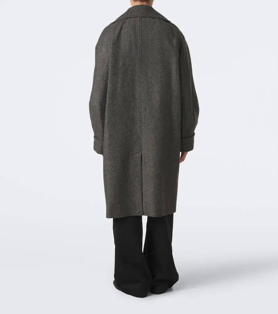 Simone Rocha Embellished oversized wool-blend coat | Thumbnail 7