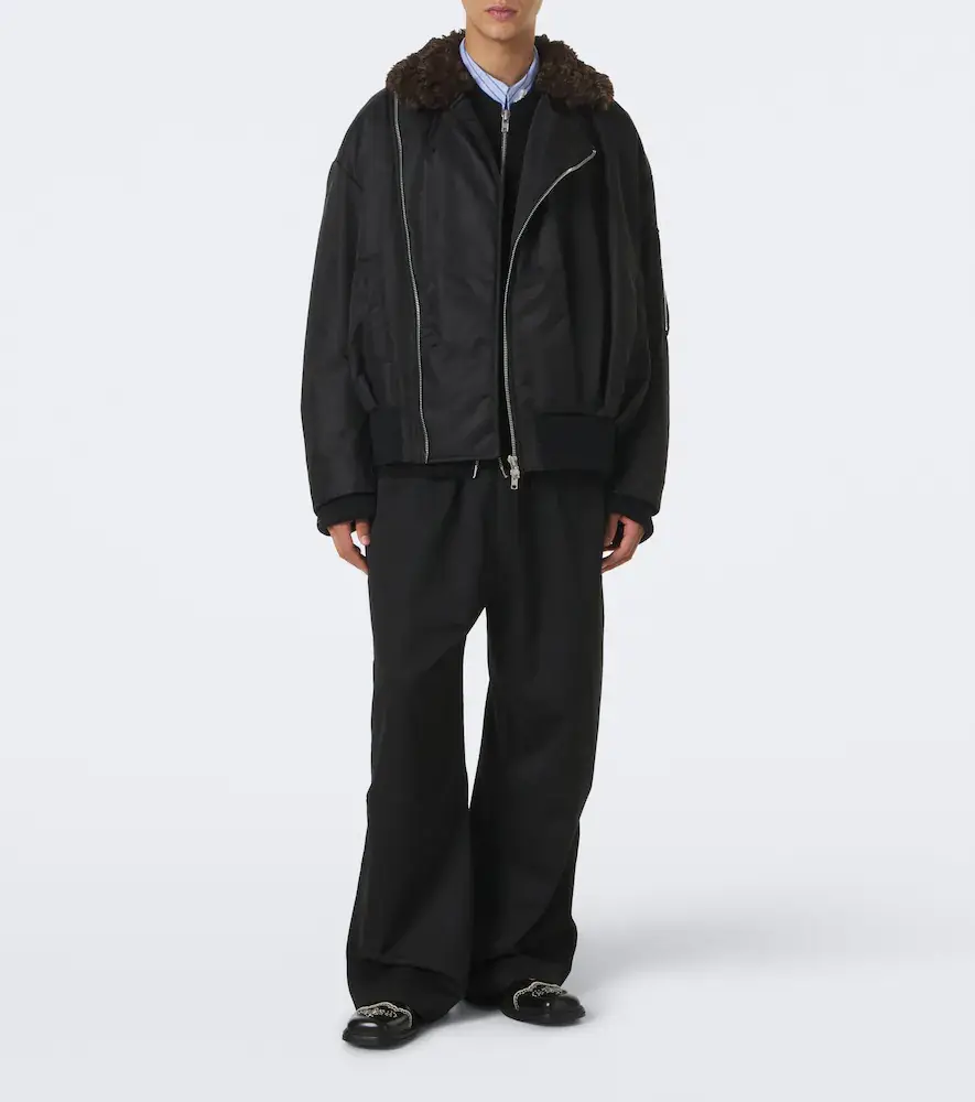 Simone Rocha Asymmetric blouson jacket | Thumbnail 3