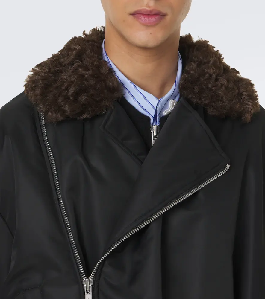 Simone Rocha Asymmetric blouson jacket | Thumbnail 6