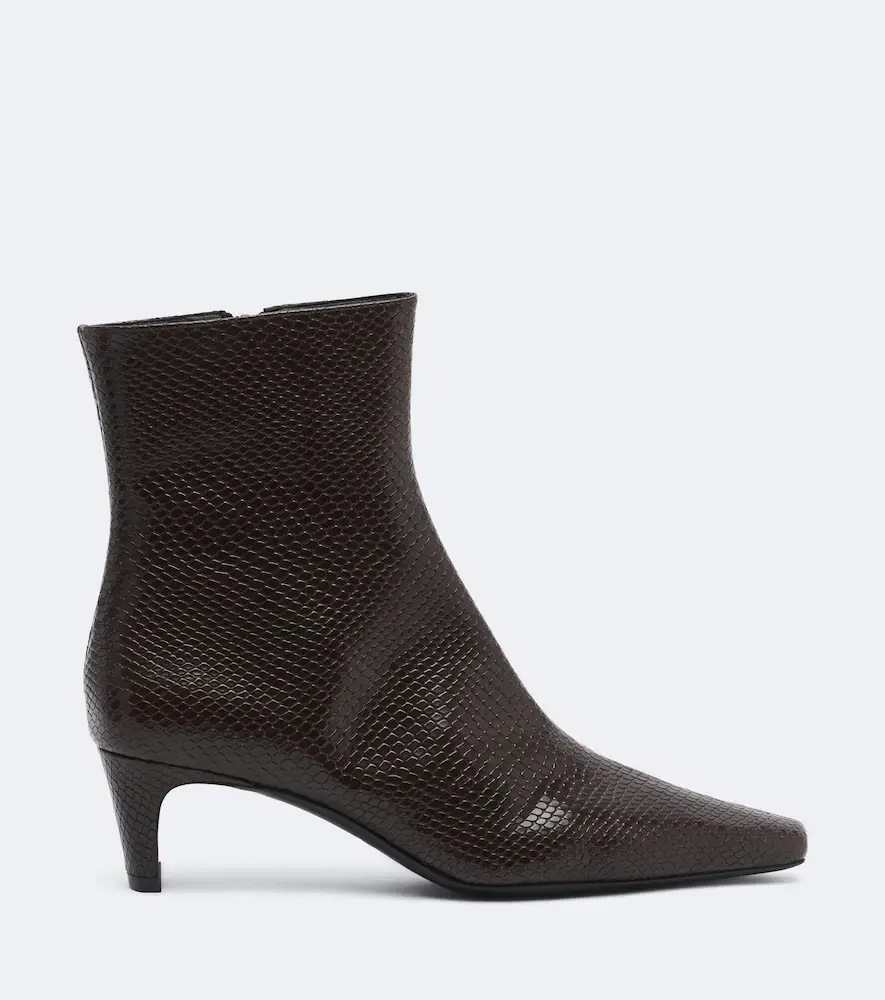 Staud Wally snake-effect leather ankle boots | Thumbnail 4 Staud Wally snake-effect leather ankle boots | Thumbnail 4