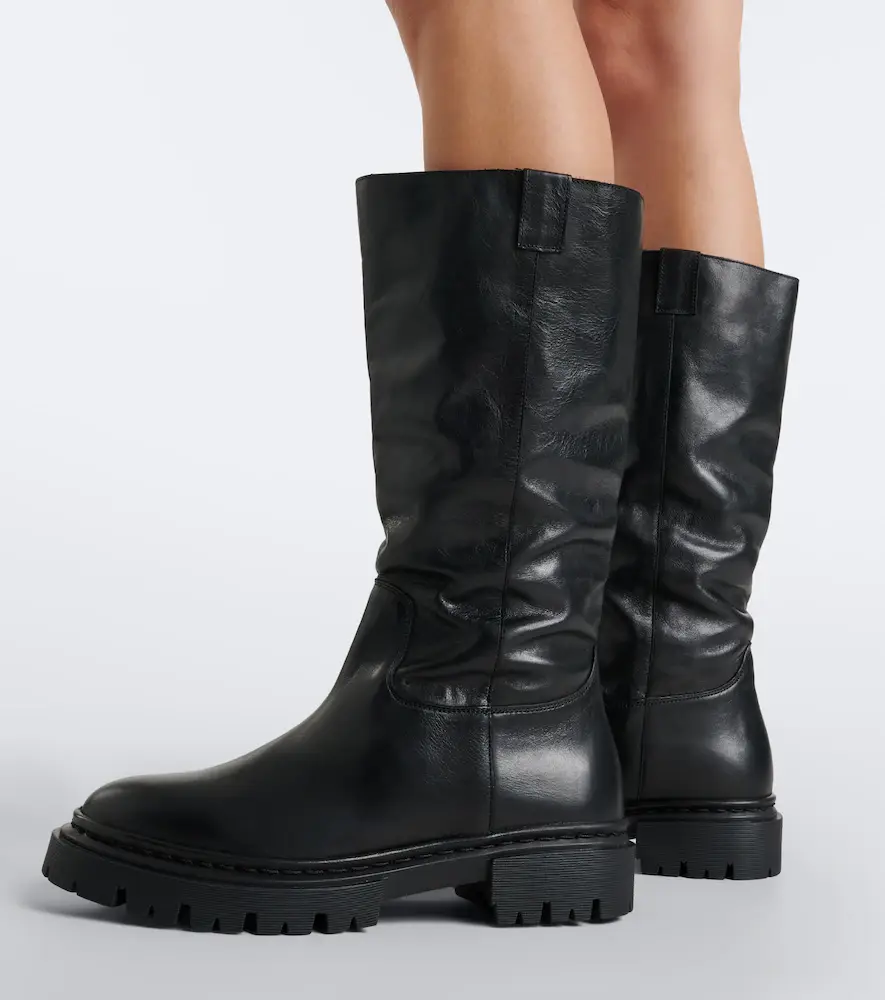 Staud Emmett leather mid-calf boots | Thumbnail 5 Staud Emmett leather mid-calf boots | Thumbnail 5