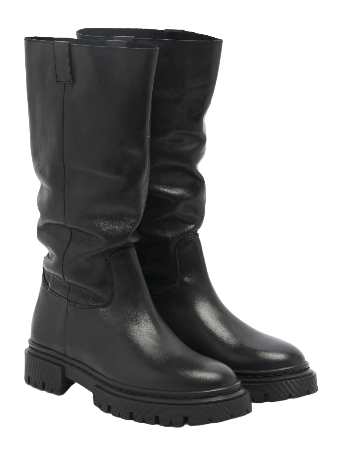 Staud Emmett leather mid-calf boots